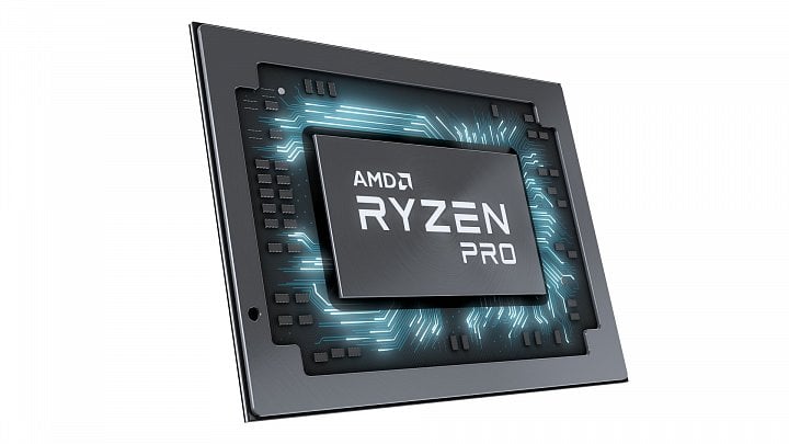 AMD Ryzen PRO Mobile Chip Shot 04