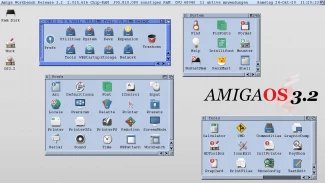 screenshot z operačního systému AmigaOS