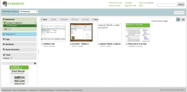 <p>Evernote - snadná tvorba jakýchkoliv poznámek</p>