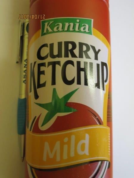 Lidl, Jičín: Kania CURRY KETCHUP Mild - výrobek byl označen jako kečup. Obsah rajčat ve výrobku byl ale podstatně nižší, než spotřebitel v České republice očekává ve výrobku, který je označen jako kečup.