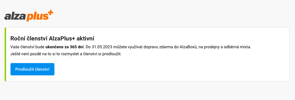 Nový členský program AlzaPlus+