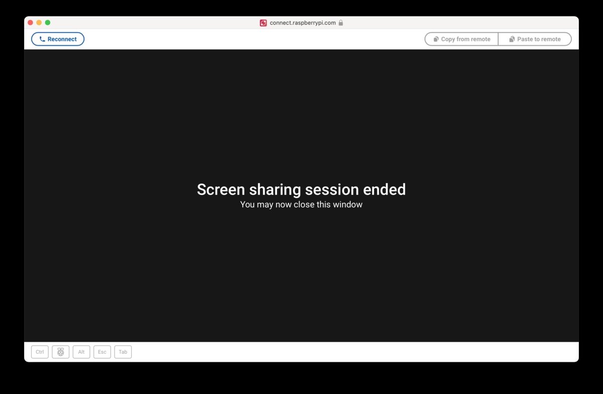 Raspberry Pi Connect