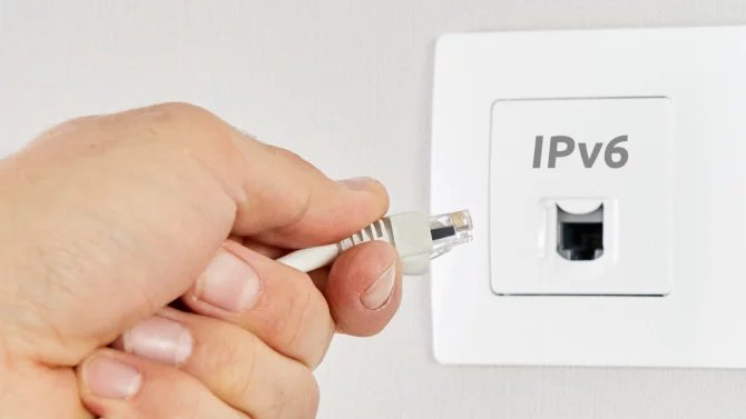 Ethernet zásuvka IPv6