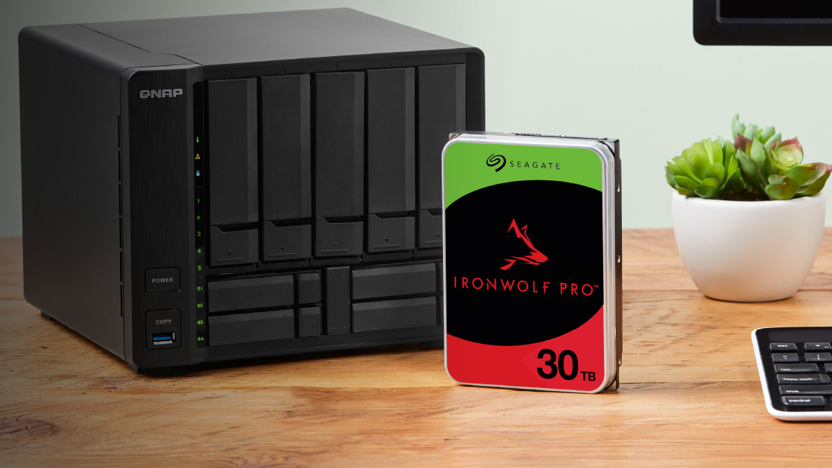 HAMR disk Seagate IronWolf Pro
