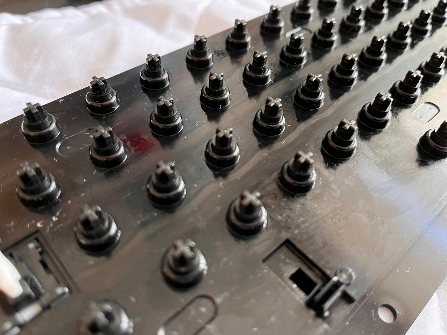 Detail ihned po vyčištění.