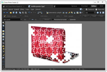 <p>Efekt puzzle nabízí poměrně dost možností, jak jej přizpůsobit</p>