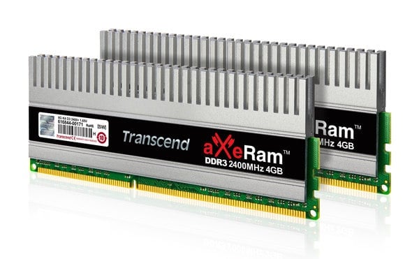 Paměťové moduly Transcend aXeRam 2400 MHz