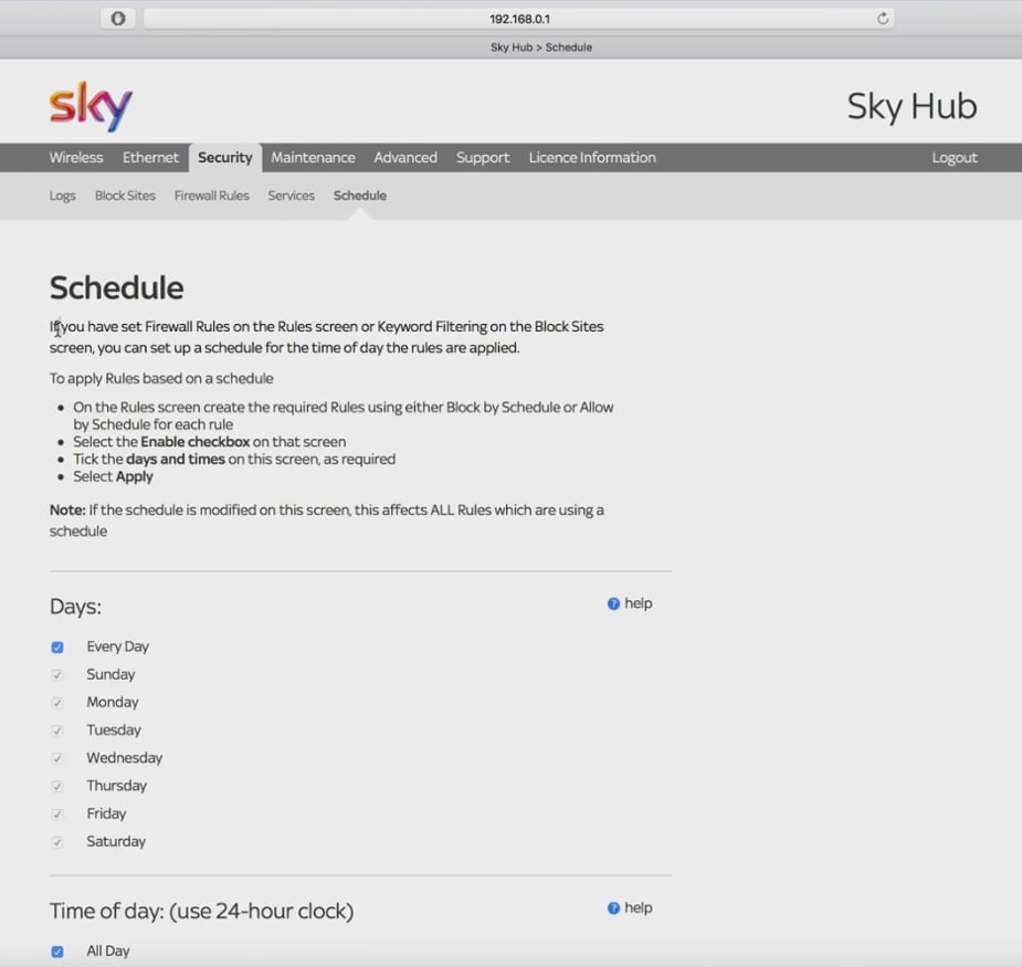 Administrátorské webové rozhraní