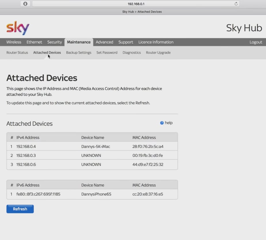 Administrátorské webové rozhraní