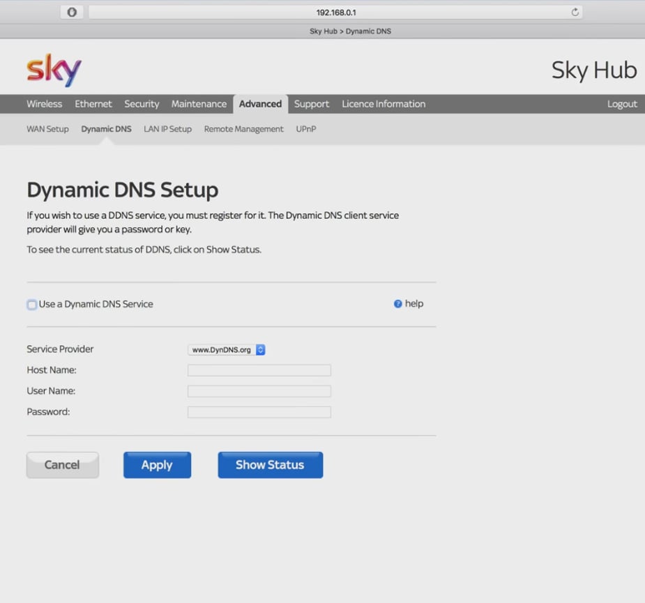 Administrátorské webové rozhraní