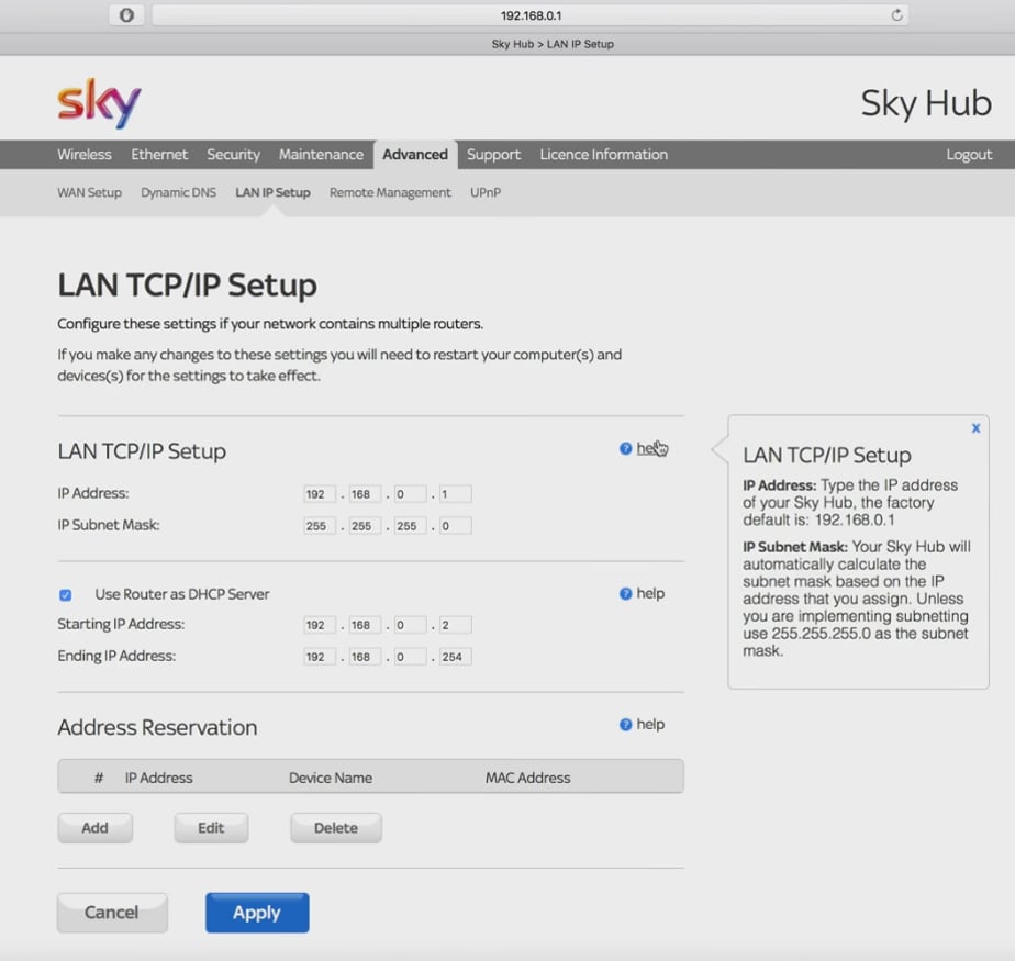 Administrátorské webové rozhraní