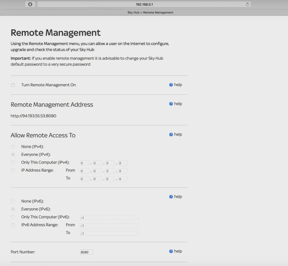 Administrátorské webové rozhraní