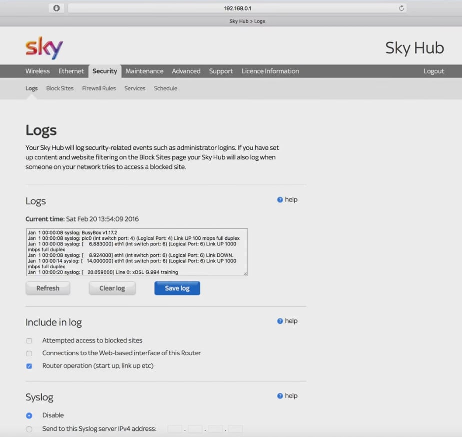 Administrátorské webové rozhraní