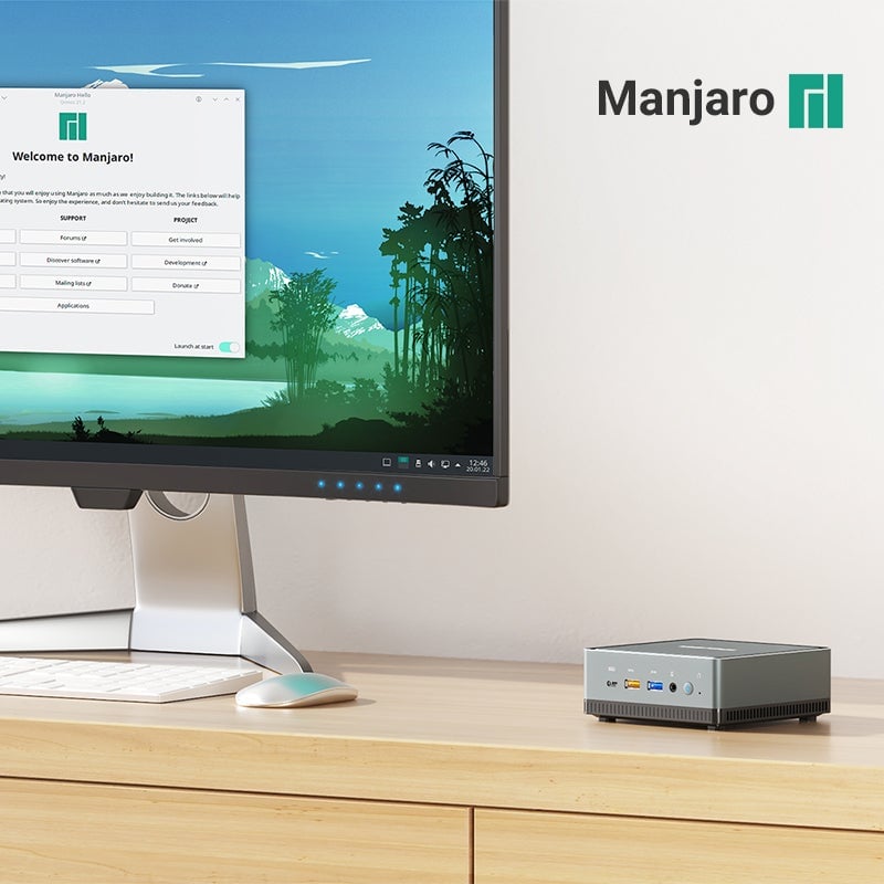 DeskMini UM700 × Manjaro Linux