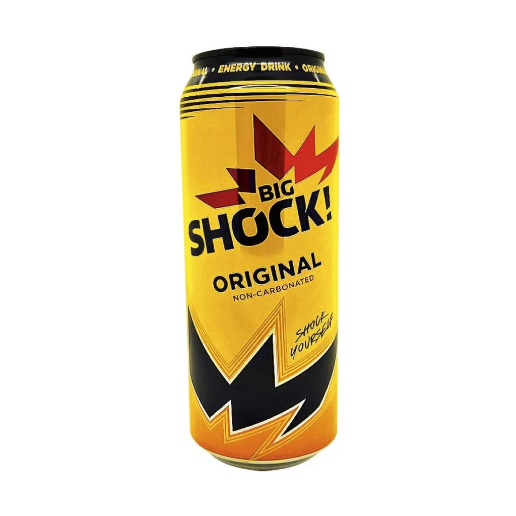 Nejvyšší dávka cukru – Big Shock Original a 66 g cukru v balení. Světová zdravotnické organizace přitom doporučuje dětem maximálně 25 gramů přidaného cukru denně. Tento nápo měl i nejkyselejší pH.