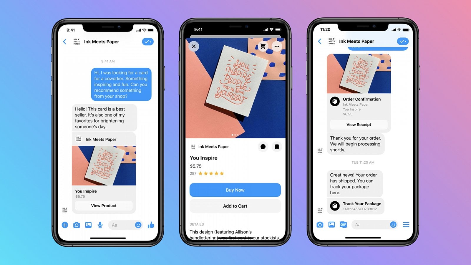 Integrace s Messengerem