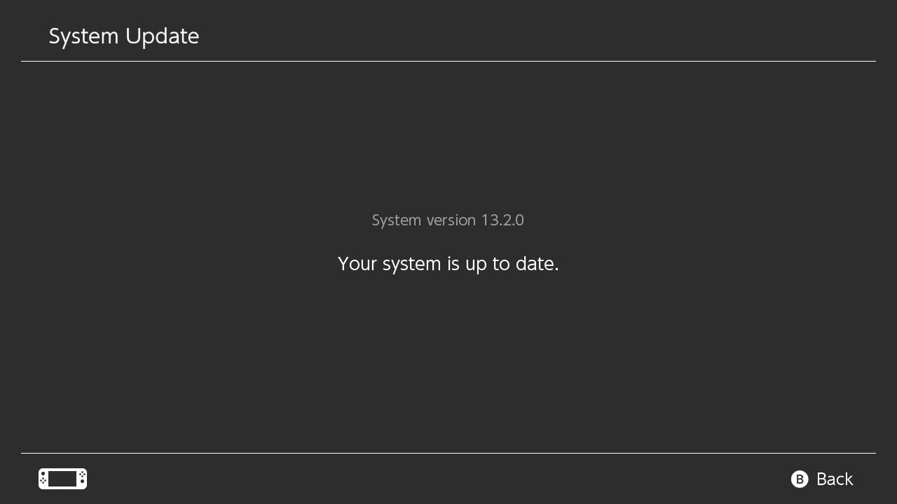 Nintendo Switch prostředí