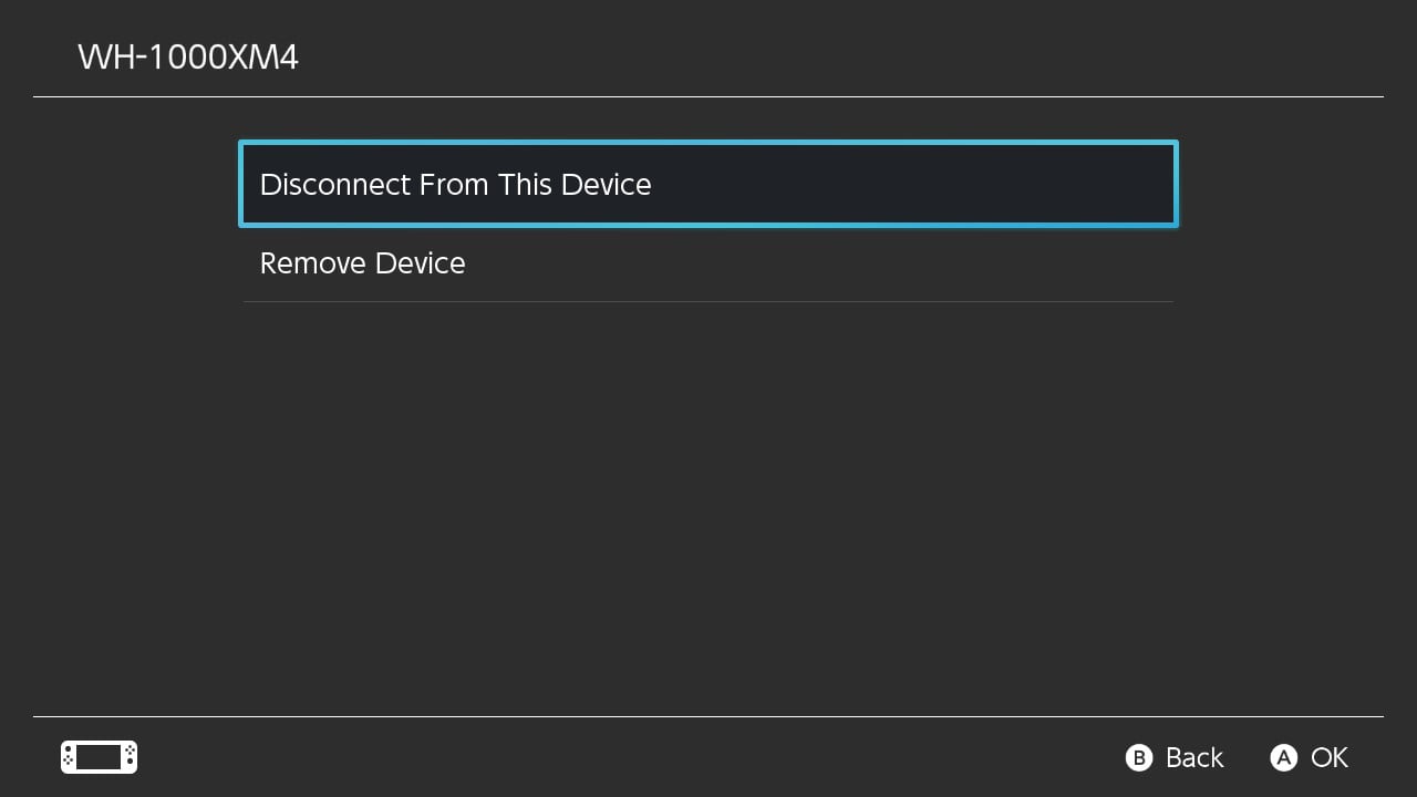Nintendo Switch prostředí
