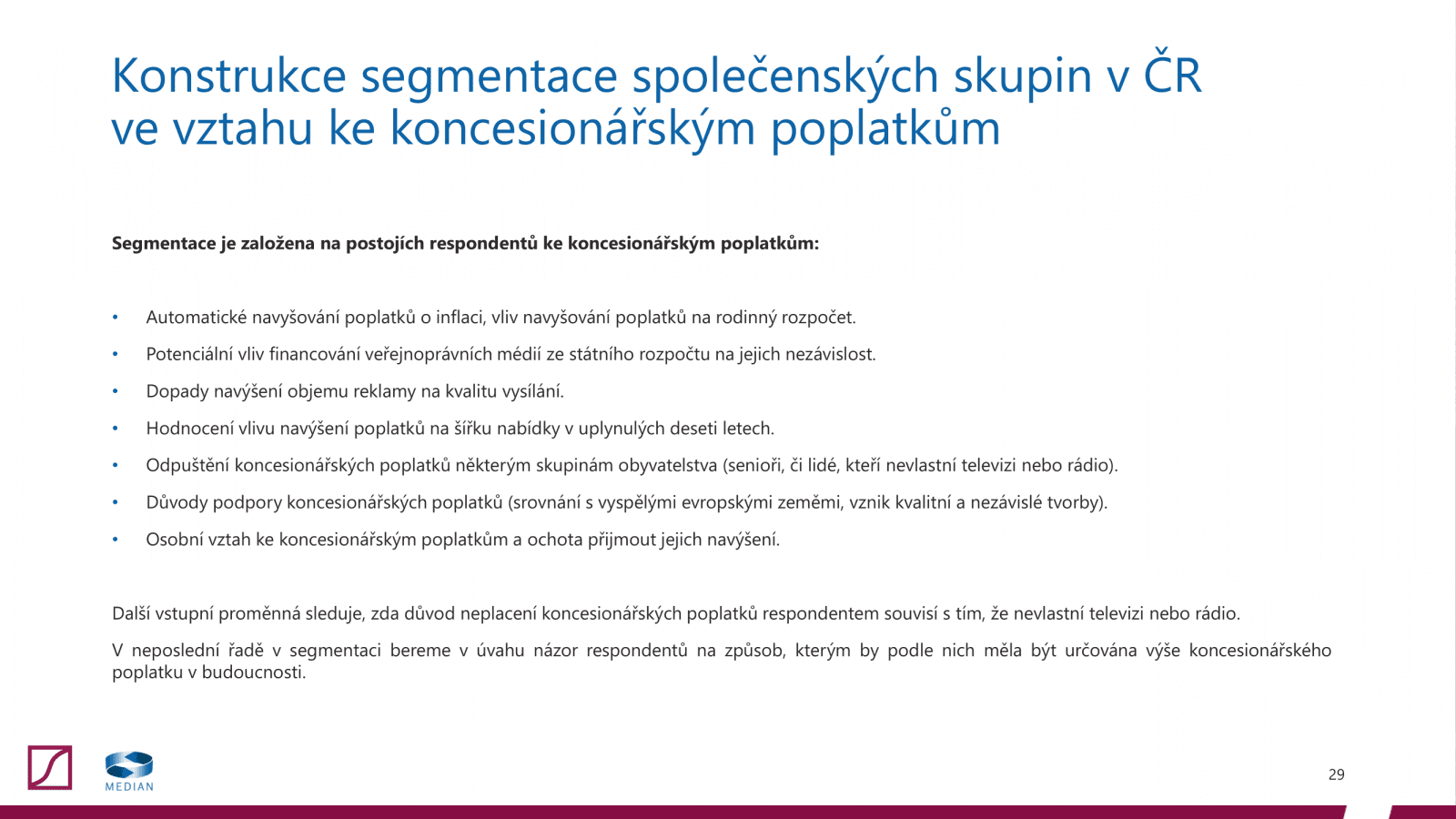Postoj veřejnosti k televizním a rozhlasovým poplatkům (2020)