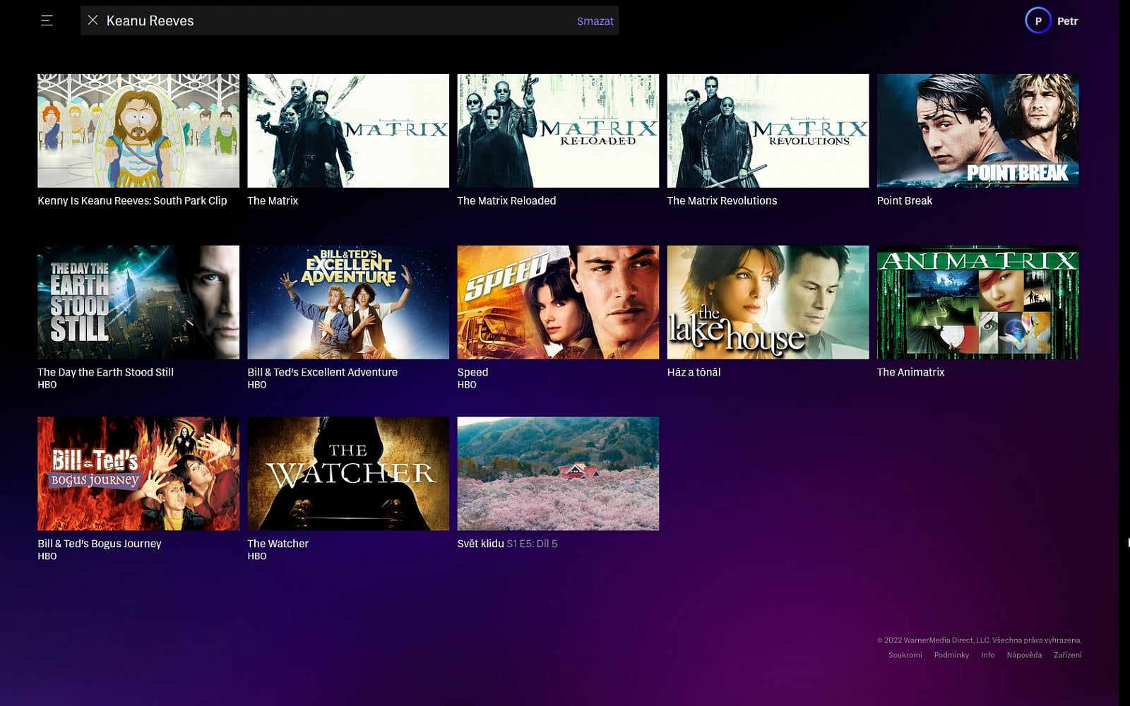 Nabídka filmů se mění pod rukama.