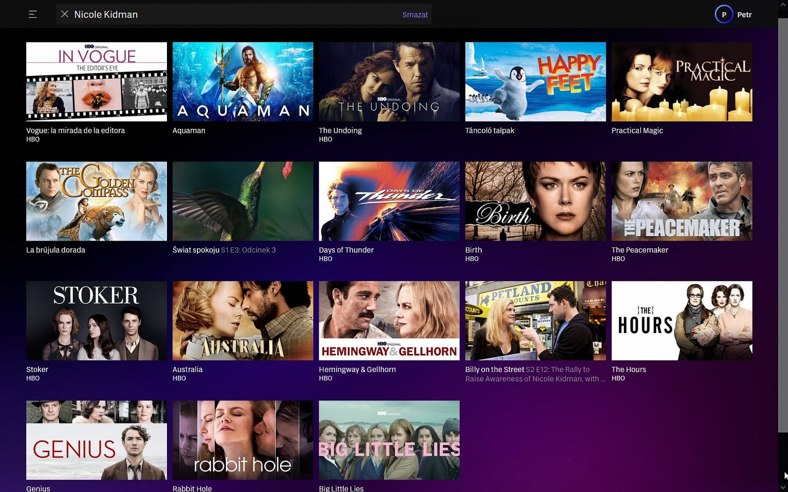 Nabídka filmů s Nicole Kidman vypadá slibně...