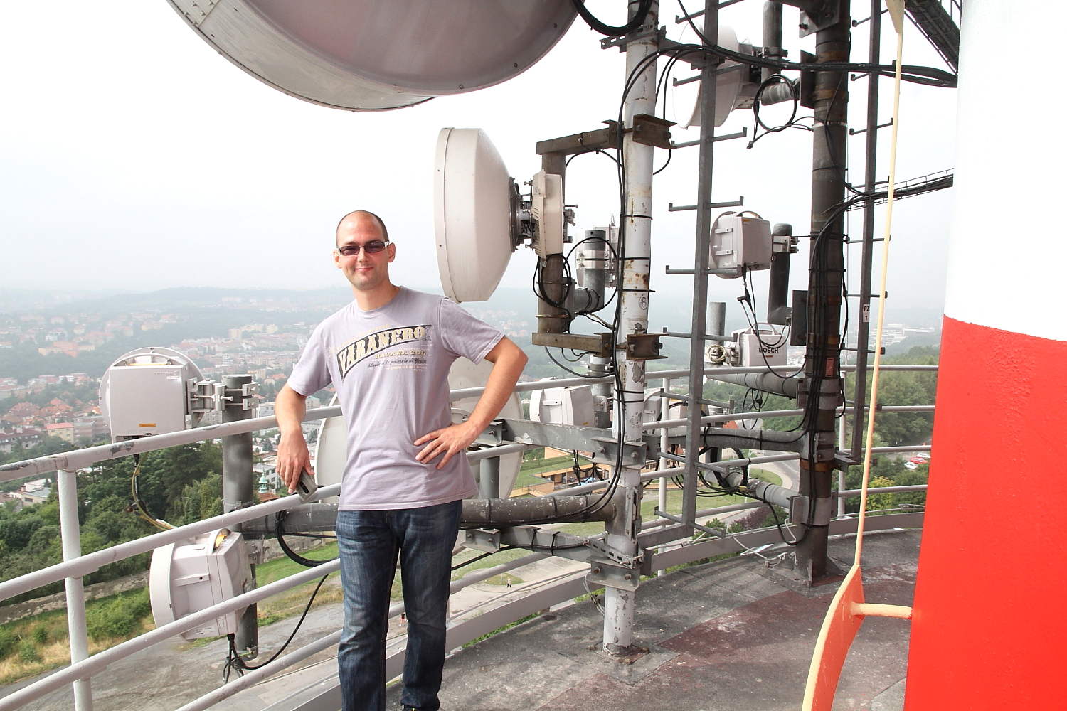 Vysílač Strahov se představil novinářům po náročné rekonstrukci