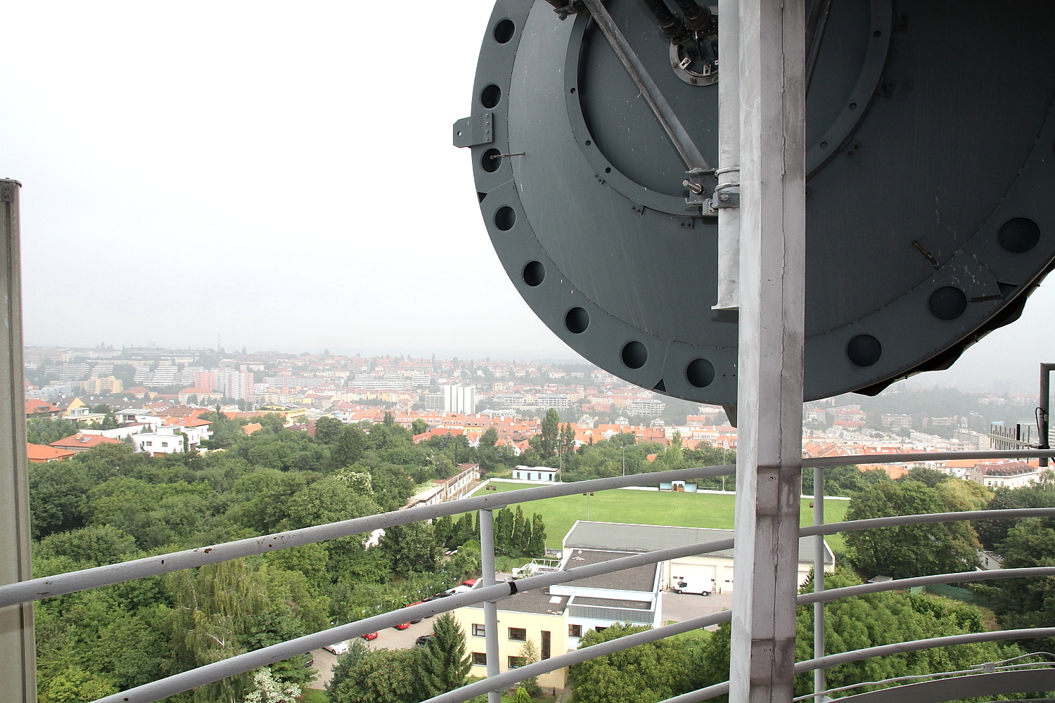 Vysílač Strahov se představil novinářům po náročné rekonstrukci