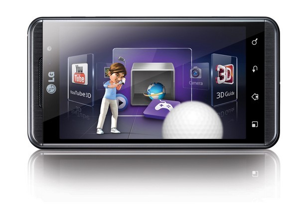 Smartphone LG s 3D displejem