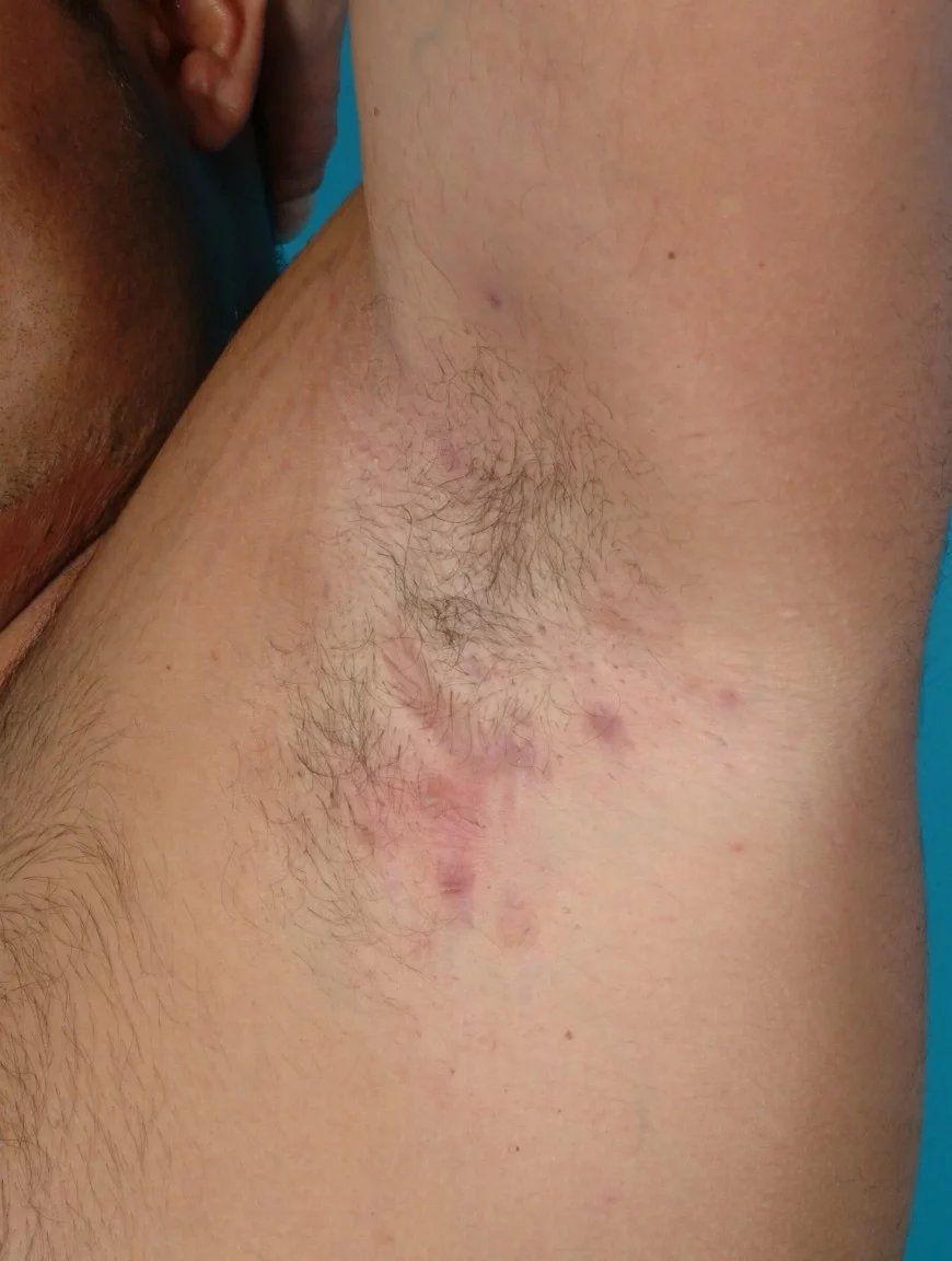 Hidradenitis suppurativa, II. Hurleyho stadium