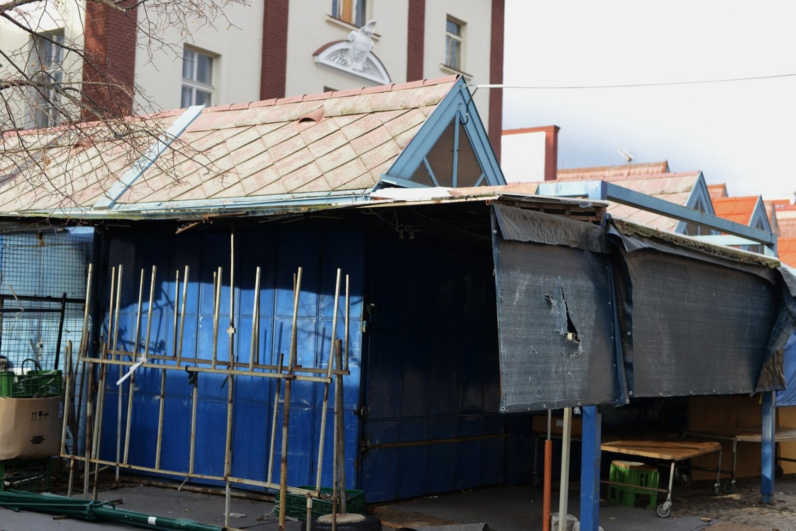 Holešovická tržnice před rekonstrukcí