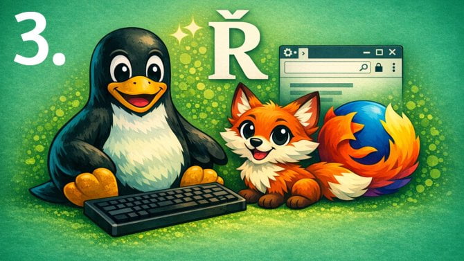 Zabydlujeme Linux – 3. díl: Instalujeme písma a nastavujeme Firefox pro procházení webu