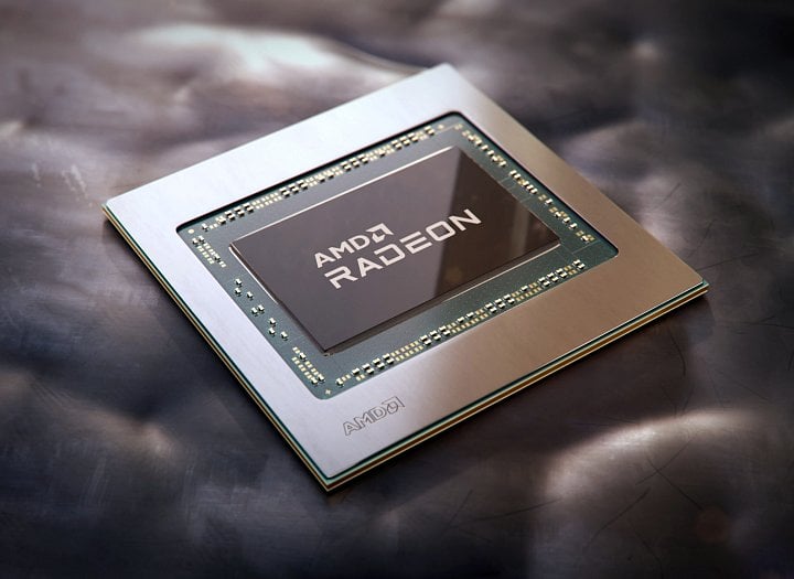 AMD GPU Radeon ilustrace 1600