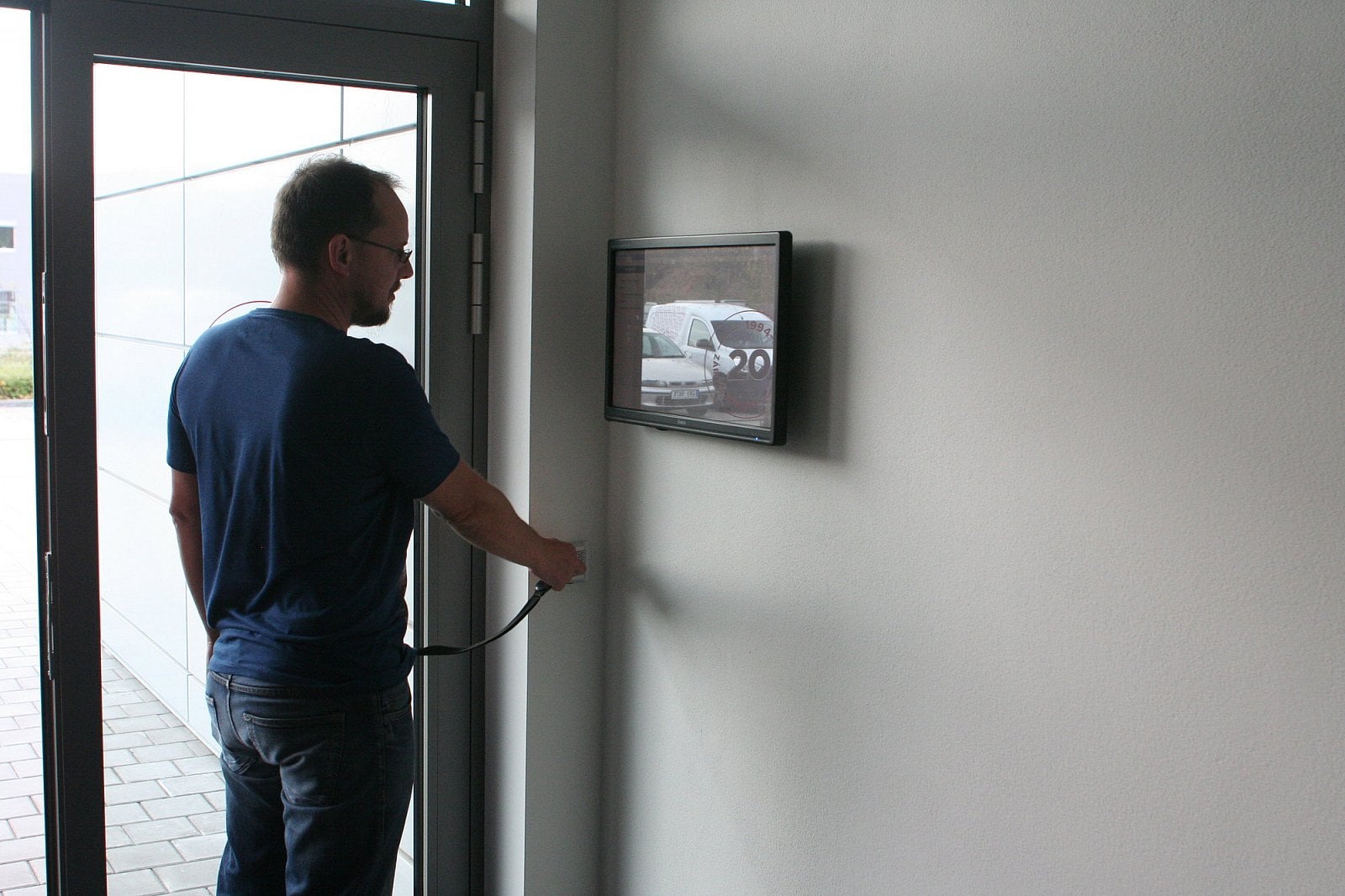 Autentizace zákazníka čipem.