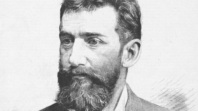 Portrét muže - kresba