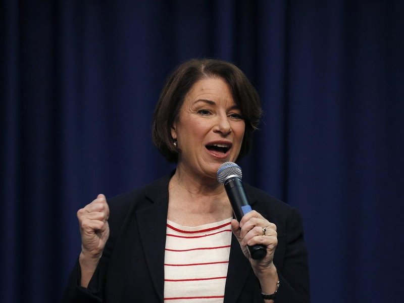  Kandidátka na prezidentku USA Amy Klobucharová