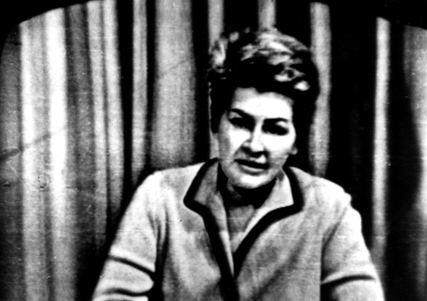 Kamila Moučková v srpnu 1968