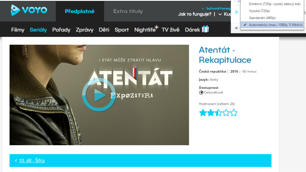 Google Chromcast- instalace PC a Voyo