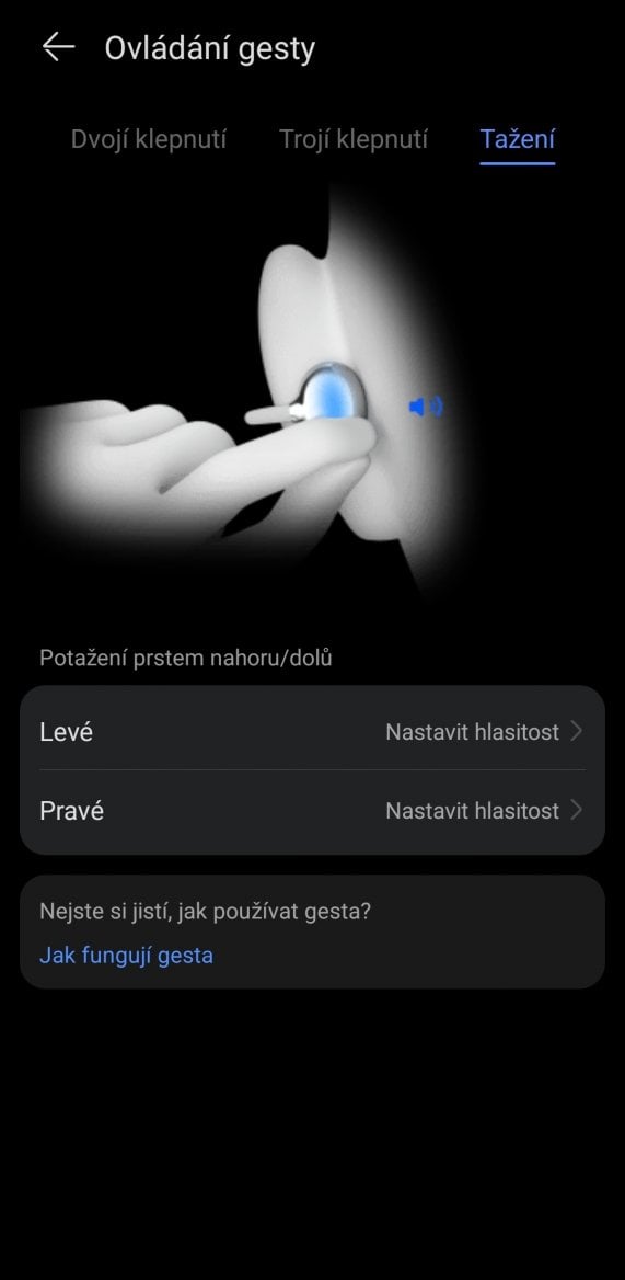 Huawei FreeClip 2 gesta
