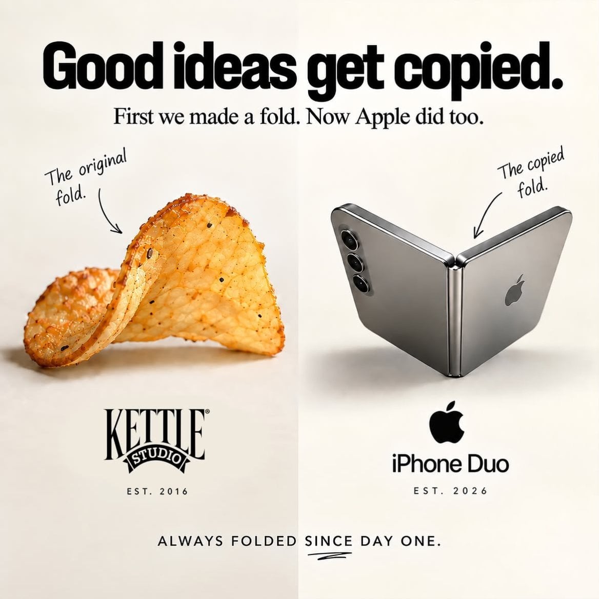 Kreativní reakce značek na představení Apple Duo