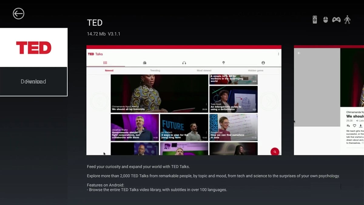 Zidoo H6 Pro - Netflix a TED