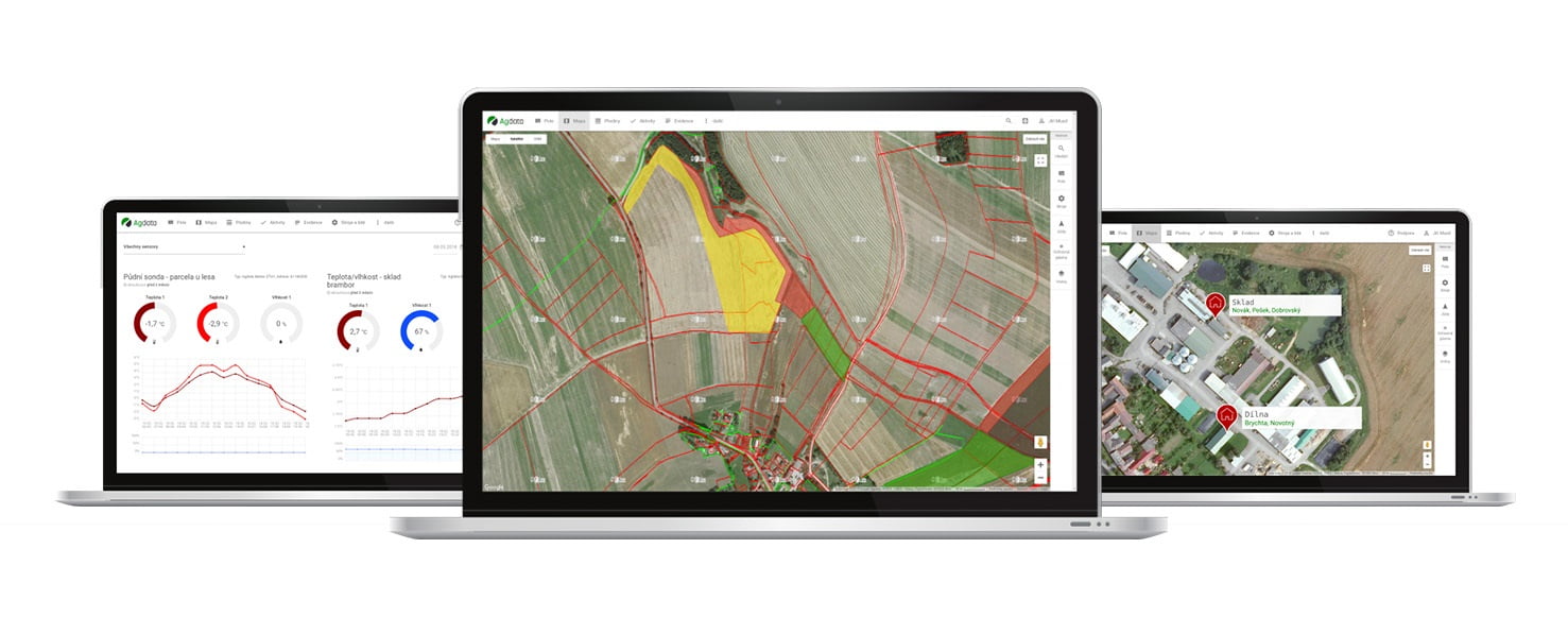 Takto vidí systém Agdata zemědělec.