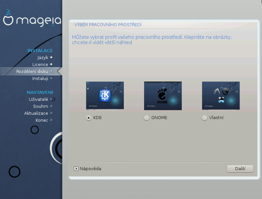 Mageia 3 - instalace a běh