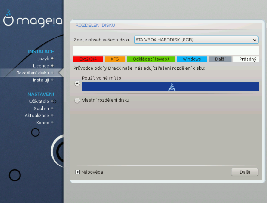 Mageia 3 - instalace a běh