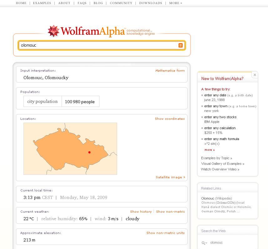 Wolfram Alpha