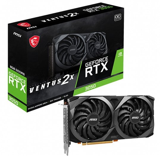 GeForce RTX 3050 Ventus 2X 8G OCV1