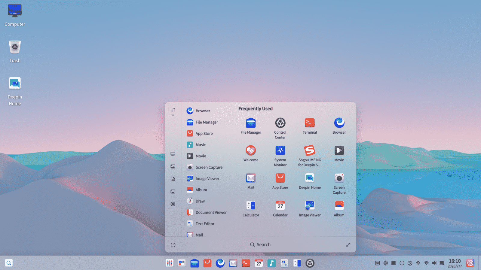 deepin 25.2.0