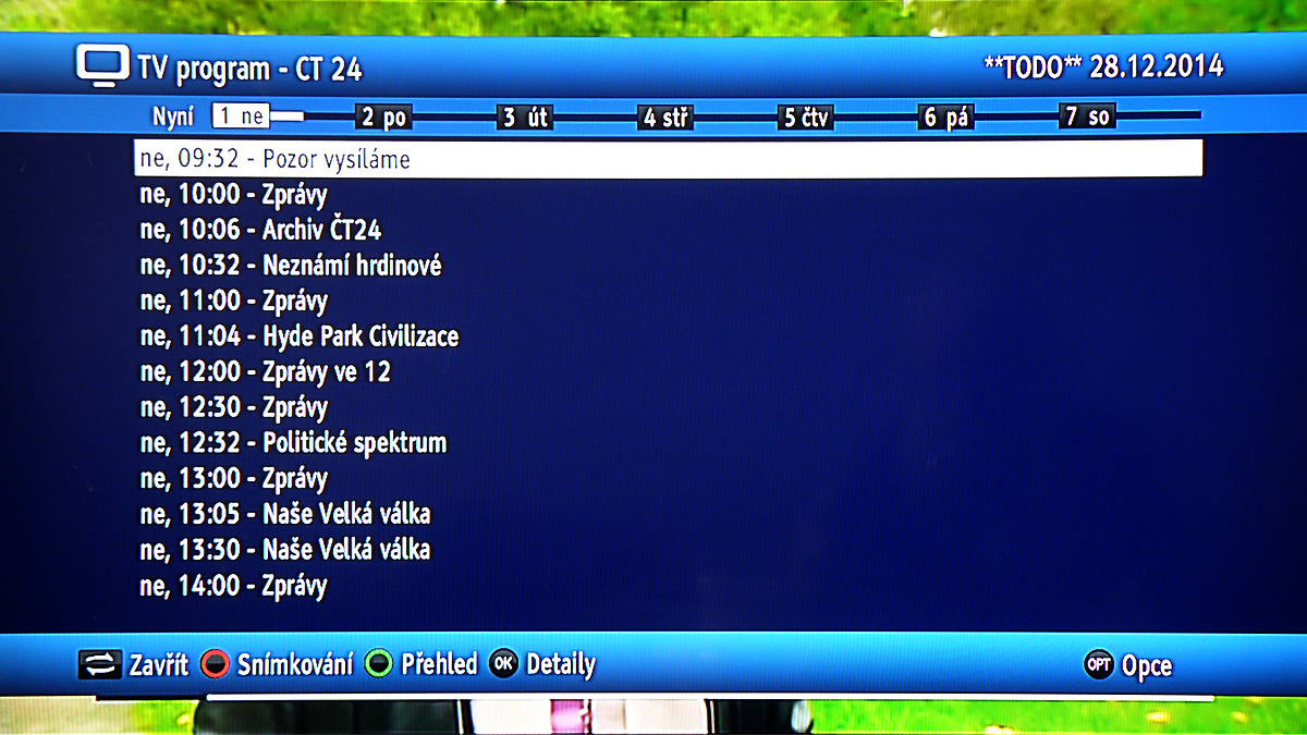 Fotogalerie přijímače TechniSat DigiCombo TS 1