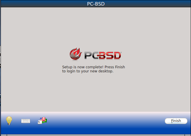 PC-BSD: instalace