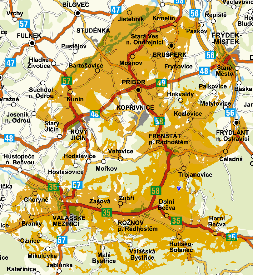 První dokrývače přechodové DVB-T2 sítě 12