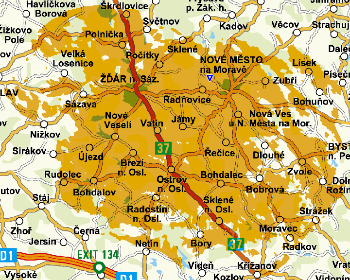 První dokrývače přechodové DVB-T2 sítě 12